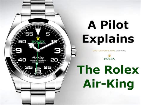 rolex air king produktionsstopp|rolex air king pilot watch.